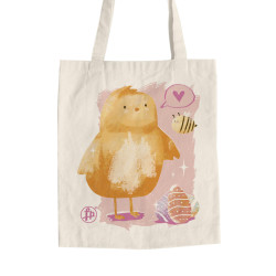 Easter chick and bee (Τσάντα  Αγοράς) Easter chick and bee (Τσάντα  Αγοράς)